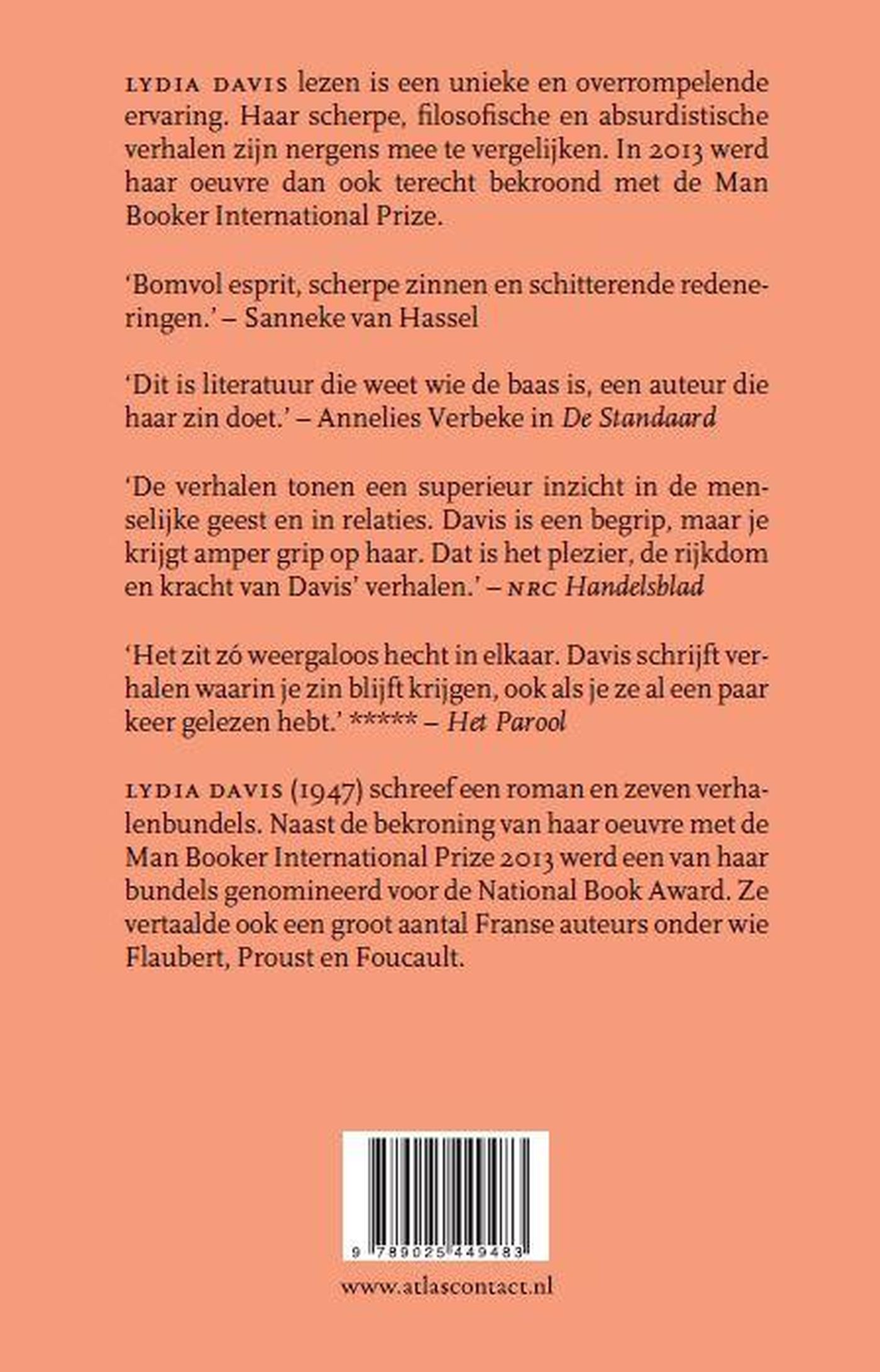 Achterkant van Bezoek aan haar man