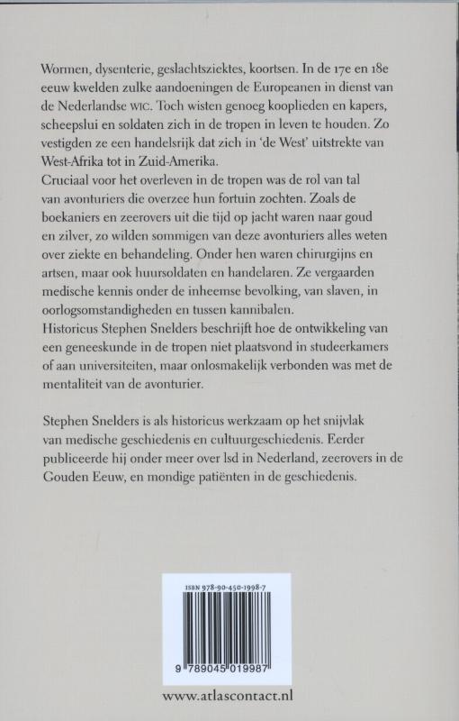 Achterkant van Vrijbuiters van de heelkunde