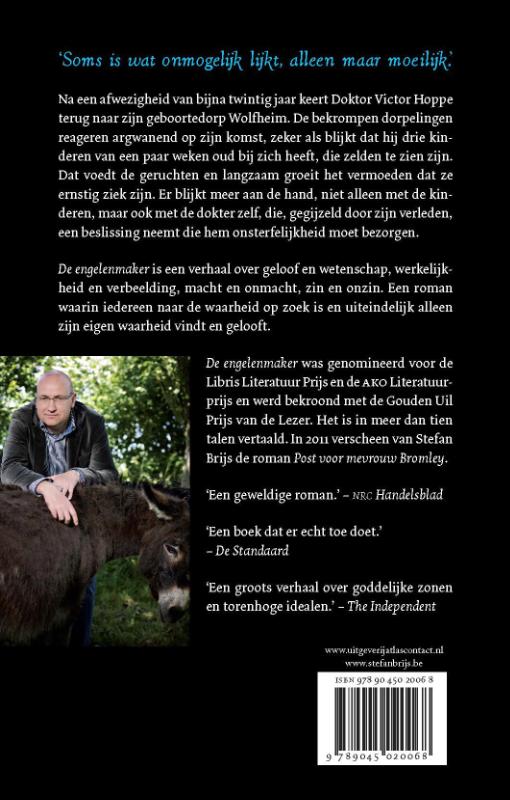 Achterkant van De engelenmaker