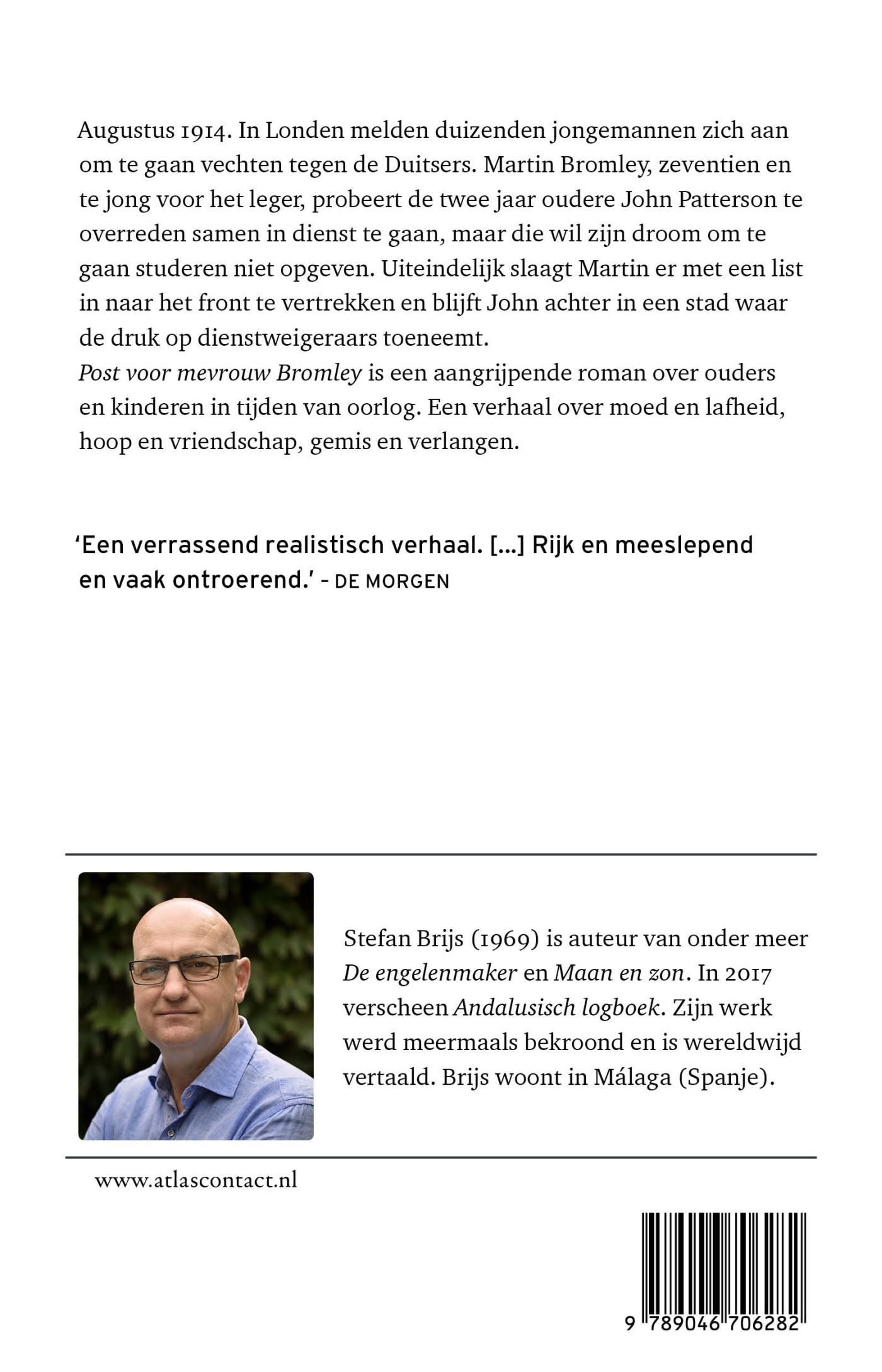 Achterkant van Post voor mevrouw Bromley