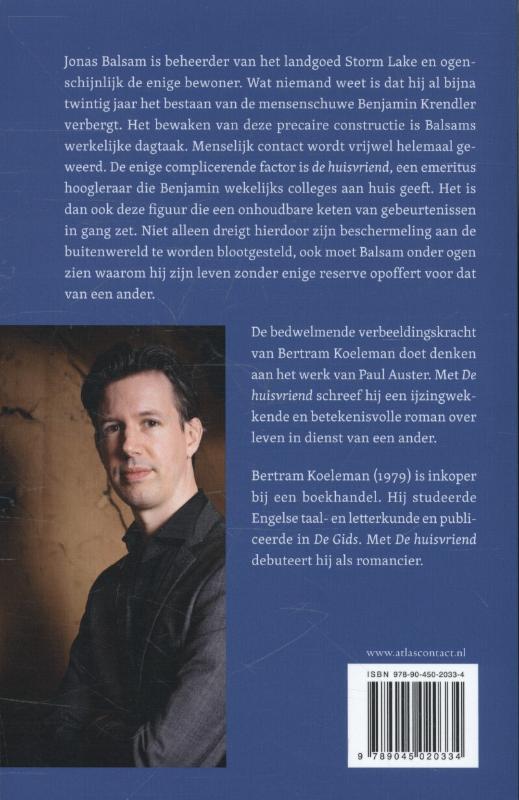 Achterkant van De huisvriend