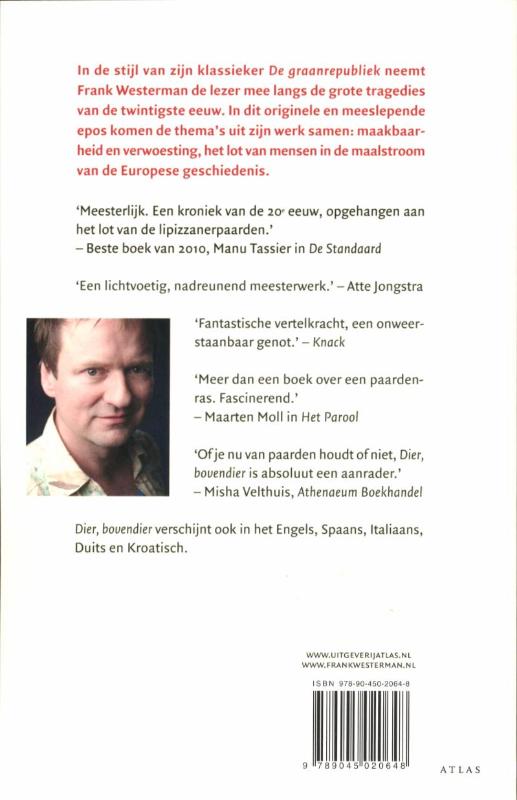Achterkant van Dier, bovendier