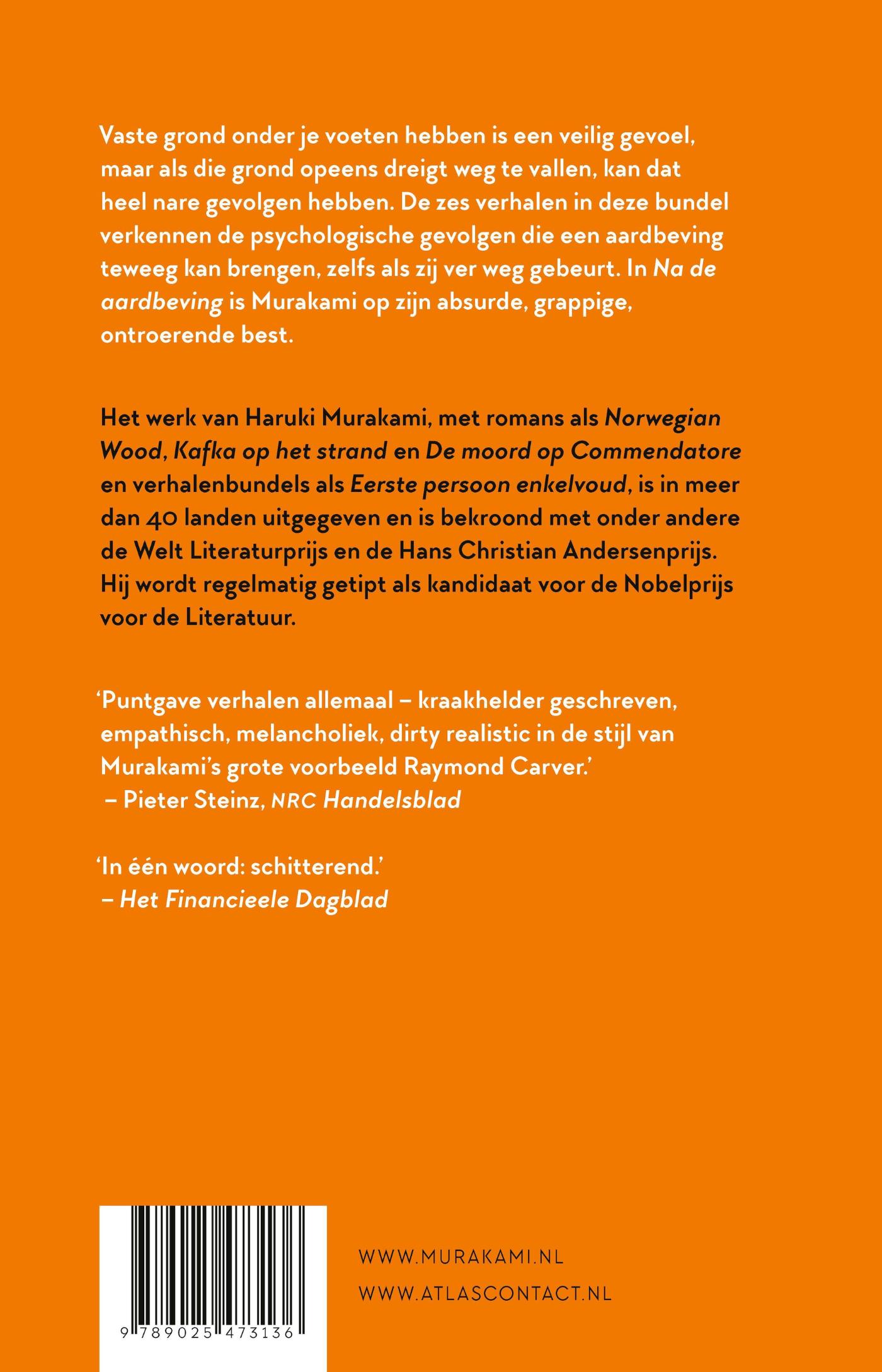Achterkant van Na de aardbeving