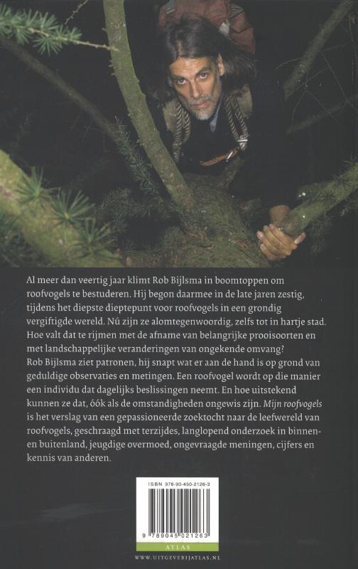 Achterkant van Mijn roofvogels
