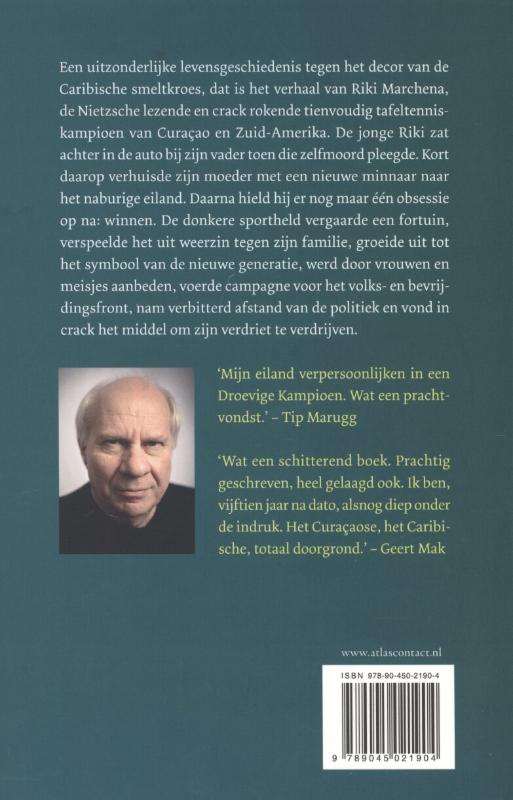 Achterkant van De droevige kampioen