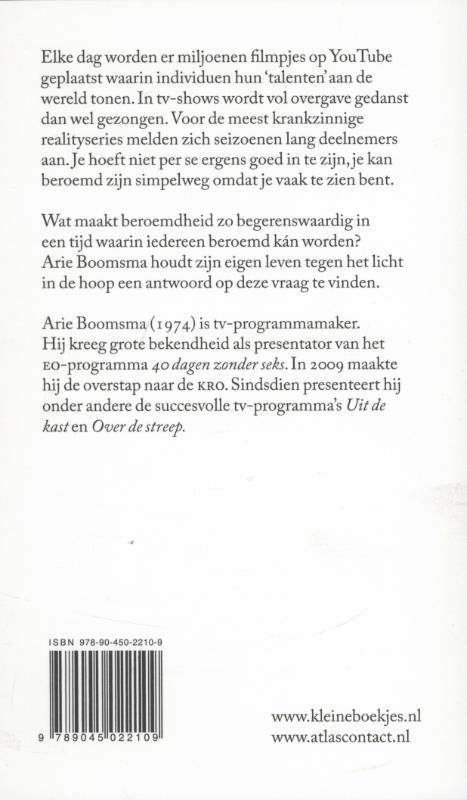 Achterkant van Roem