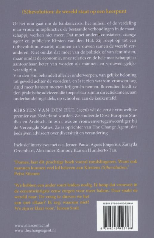 Achterkant van Shevolution