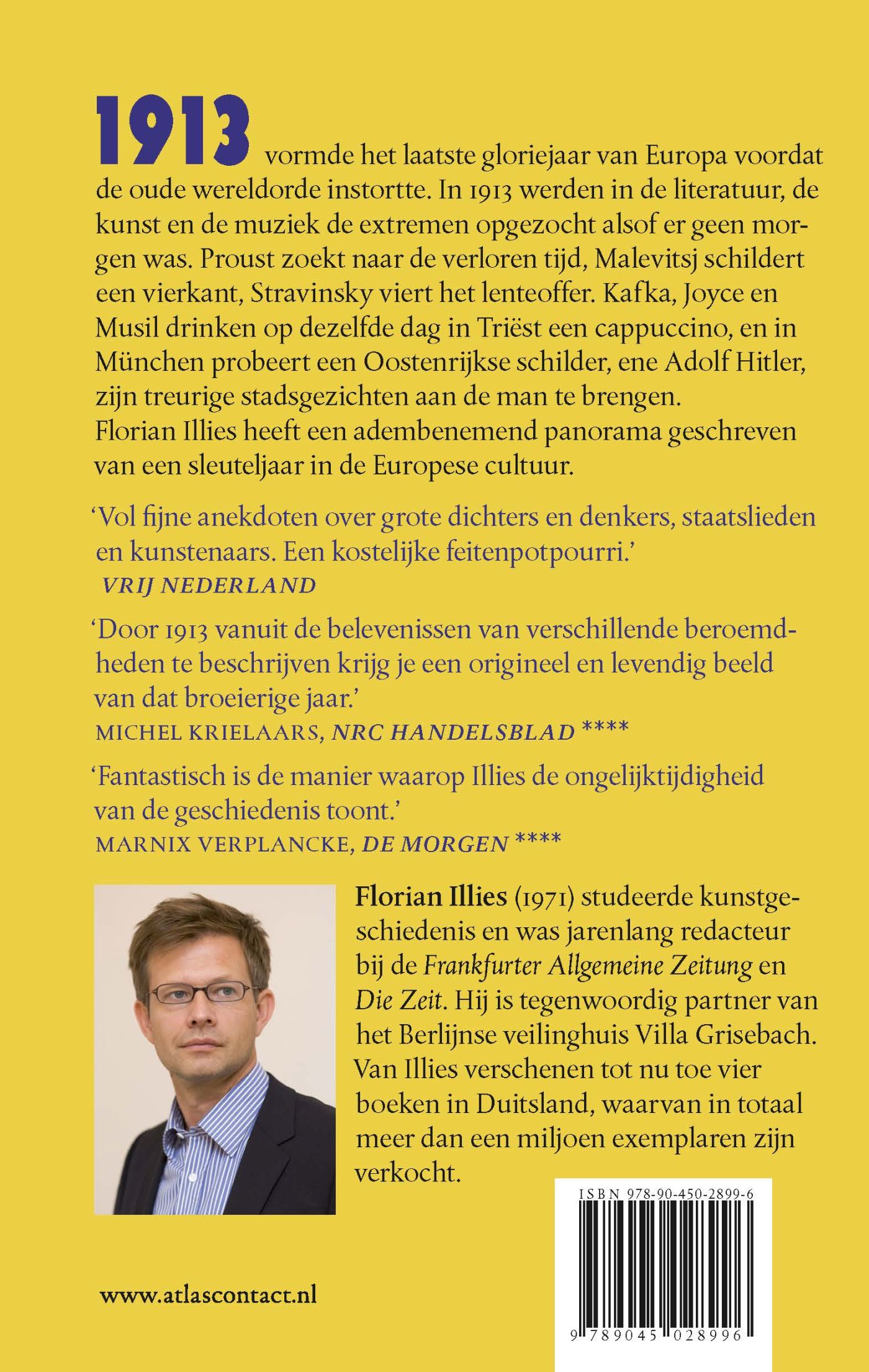 Achterkant van 1913 Het laatste gouden jaar van de twintigste eeuw