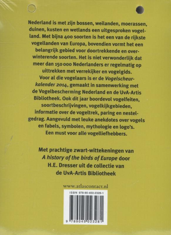 Achterkant van 2014