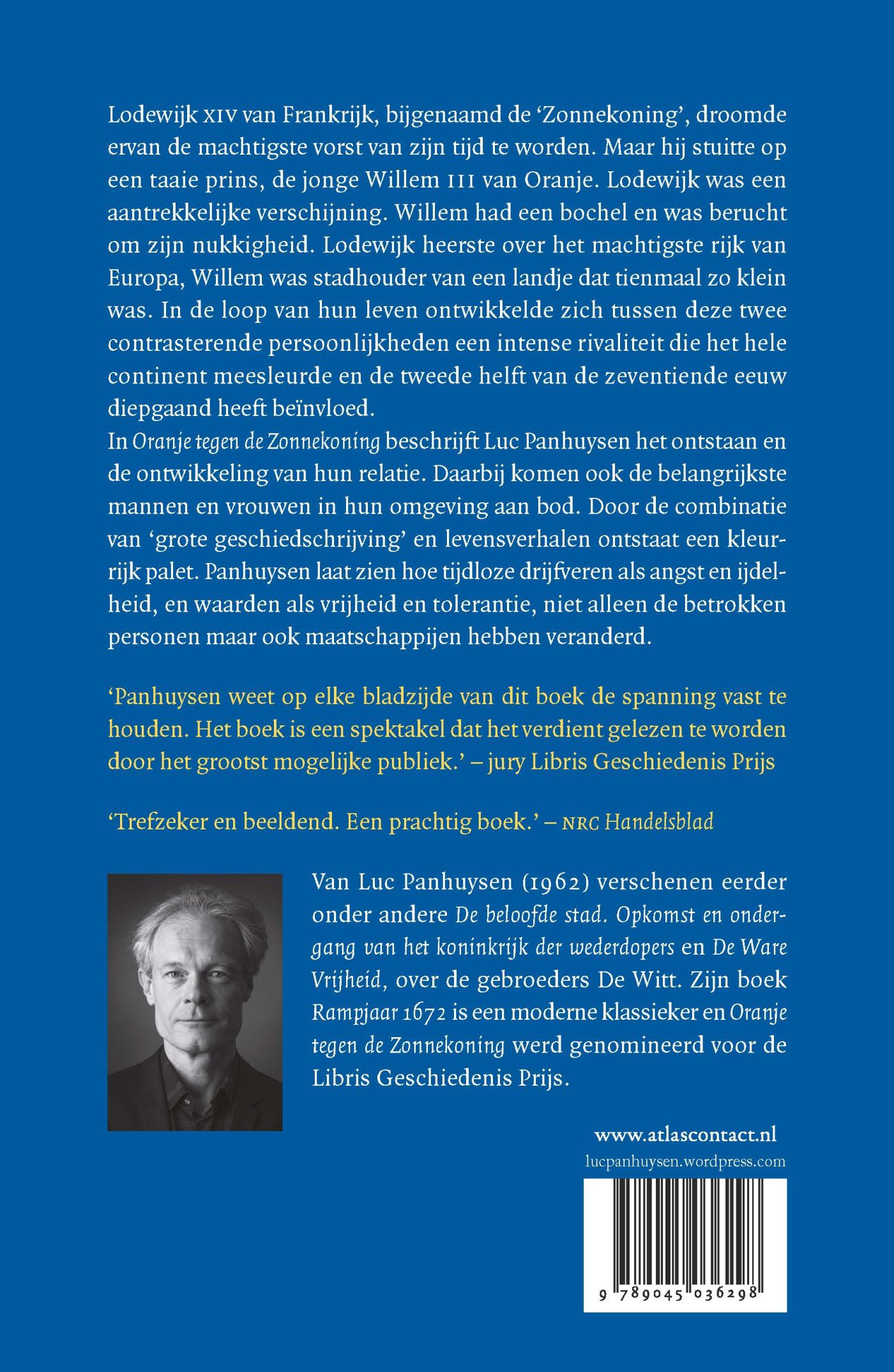 Achterkant van Oranje tegen de Zonnekoning