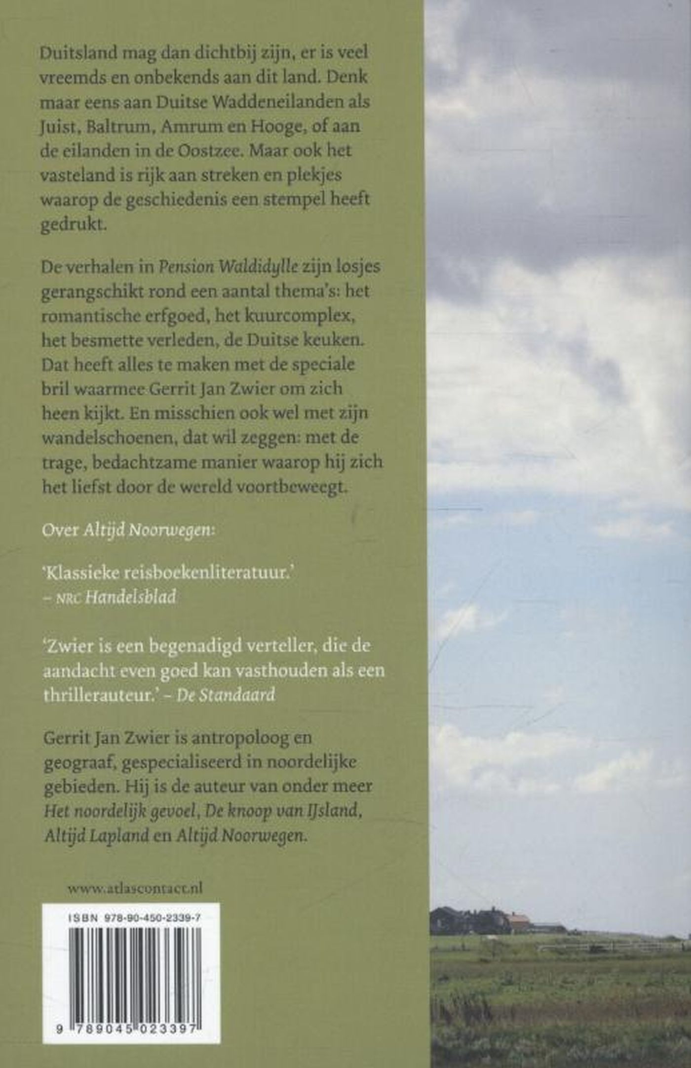 Achterkant van Pension Waldidylle