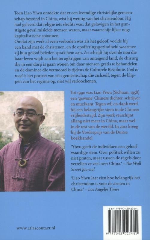 Achterkant van God is rood