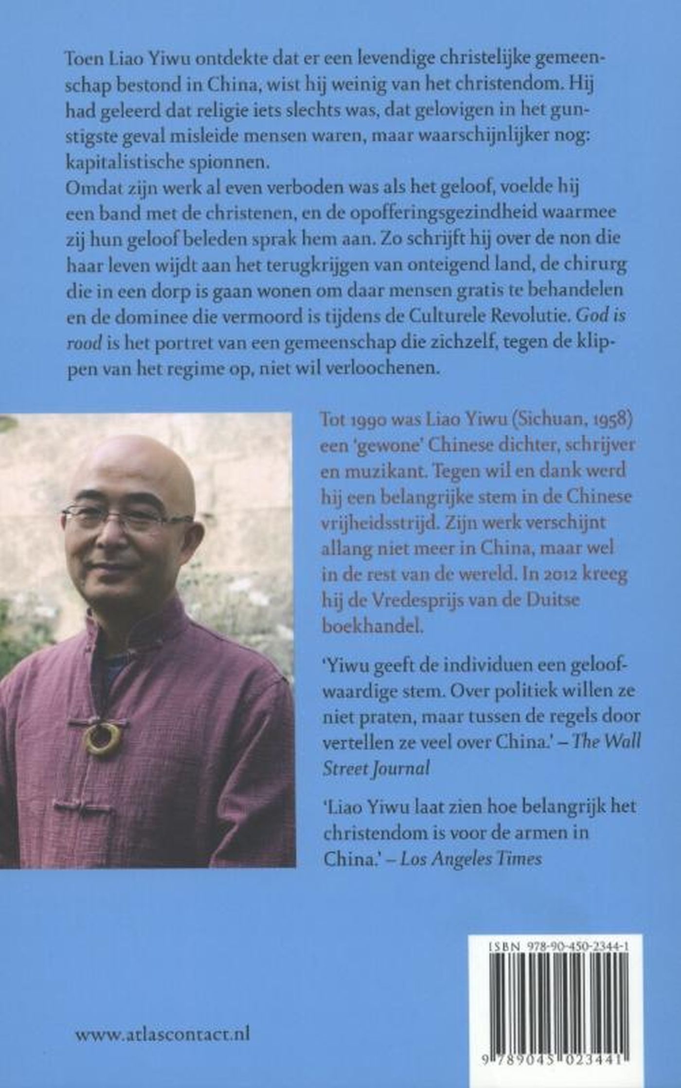 Achterkant van God is rood