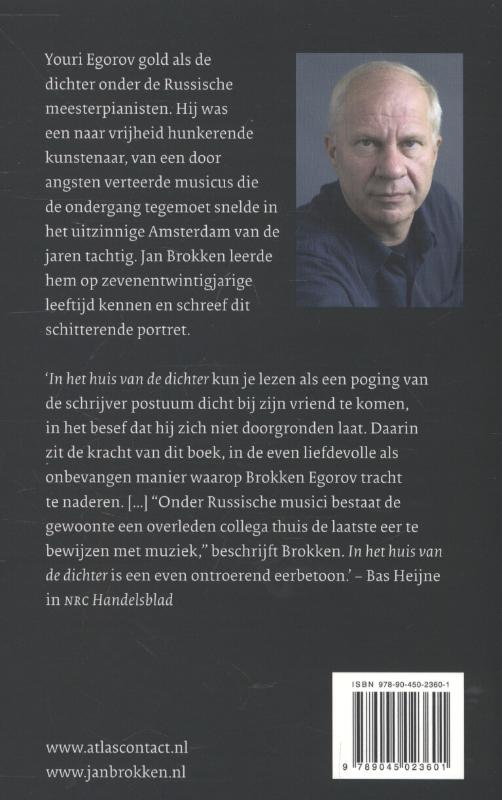 Achterkant van In het huis van de dichter