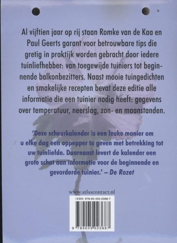 Achterkant van 2014