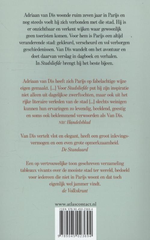 Achterkant van Stadsliefde