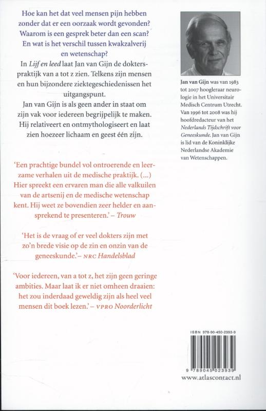 Achterkant van Lijf en leed
