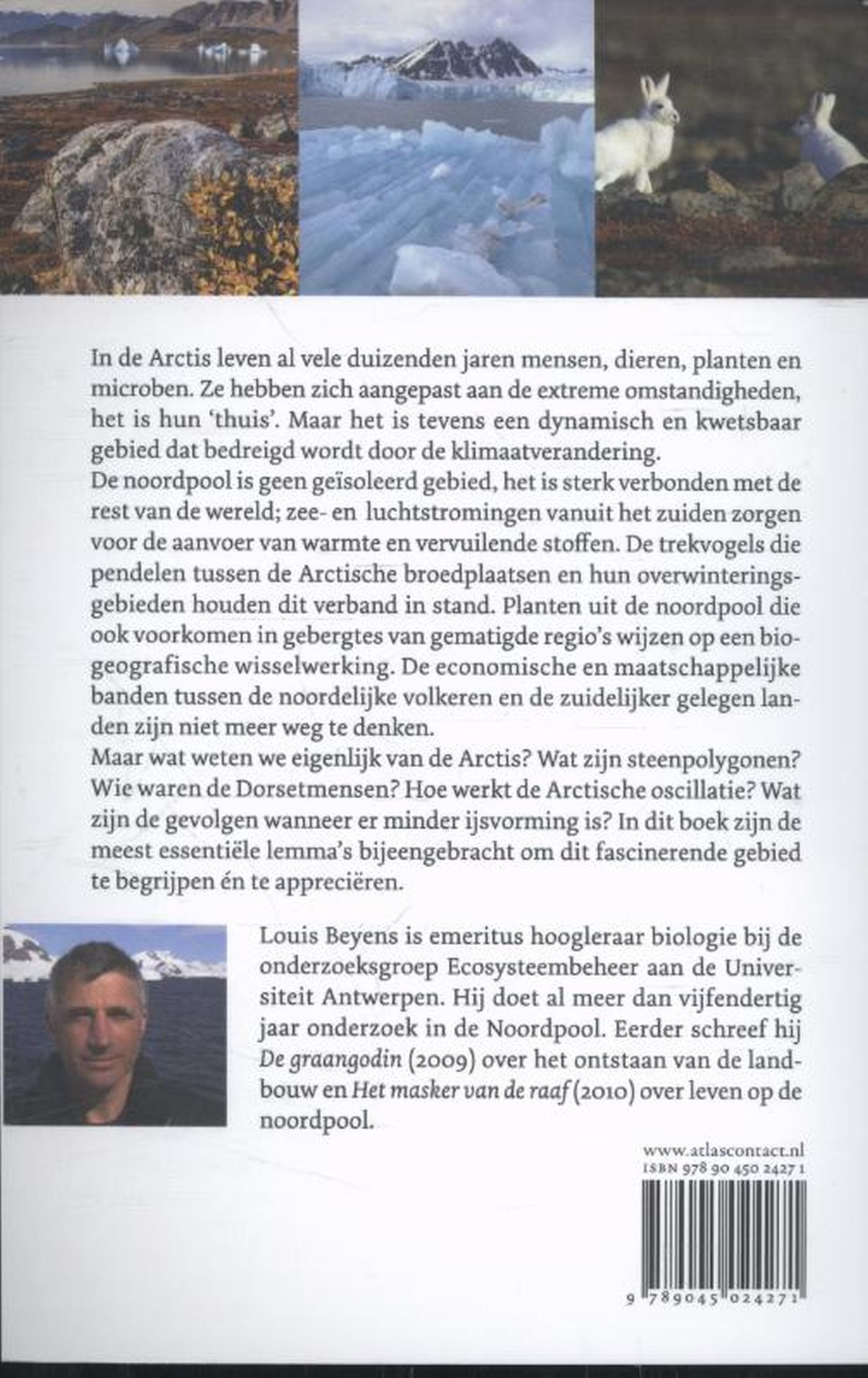 Achterkant van Het hoge noorden