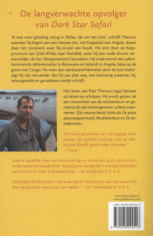 Achterkant van Laatste trein naar Zona Verde