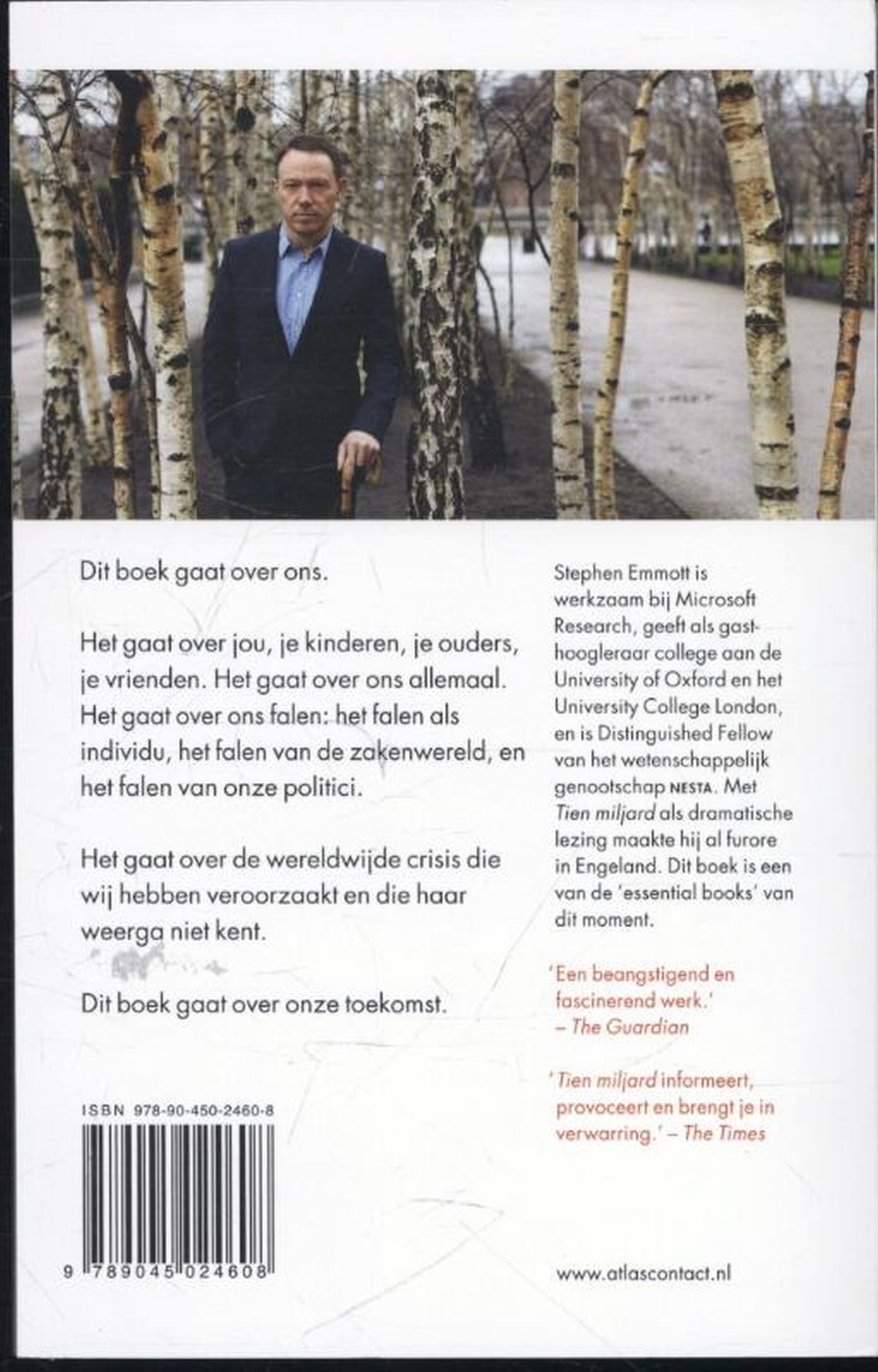 Achterkant van Tien miljard