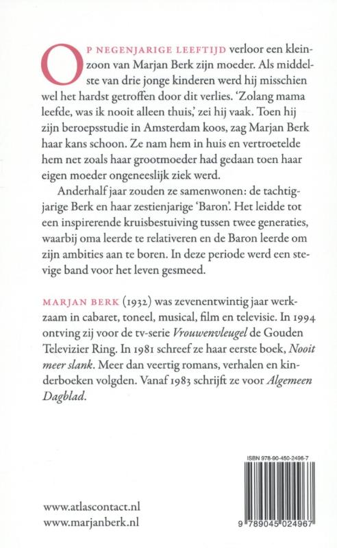 Achterkant van Teflonbaby