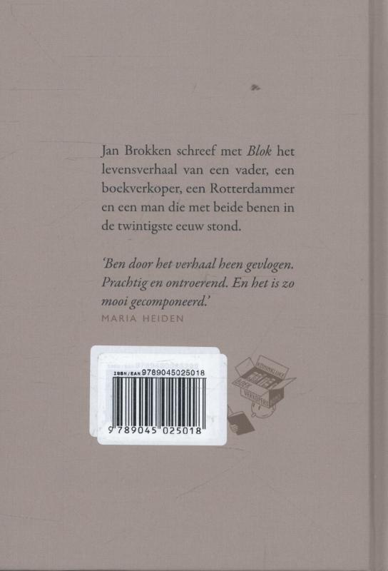 Achterkant van Blok