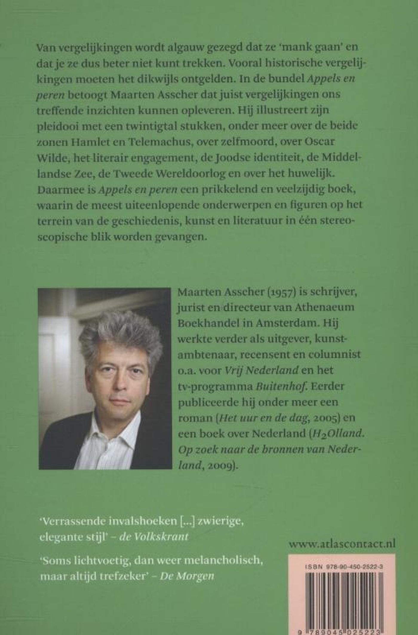 Achterkant van Appels en peren