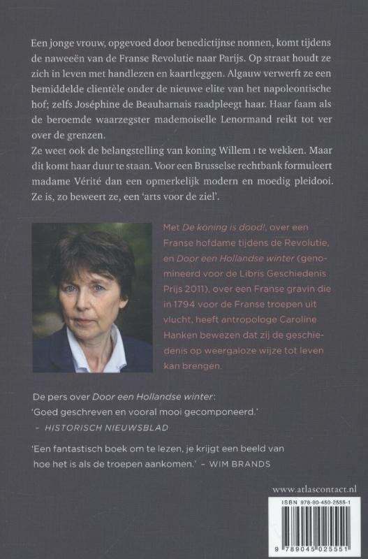 Achterkant van Madame verite