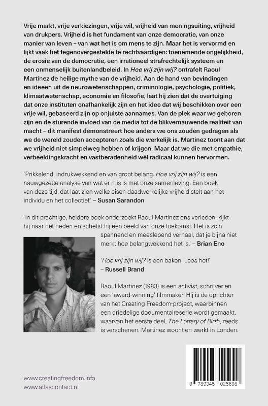 Achterkant van Hoe vrij zijn wij?