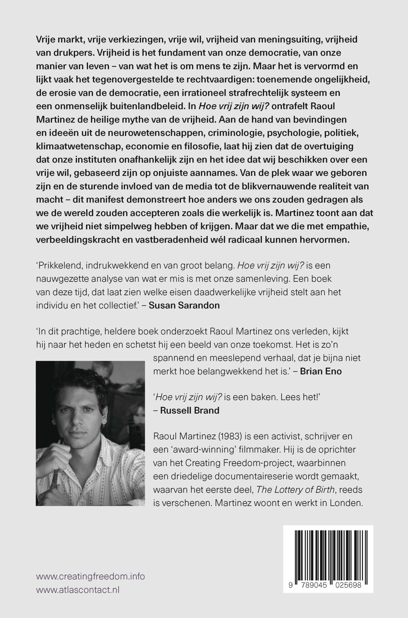 Achterkant van Hoe vrij zijn wij?
