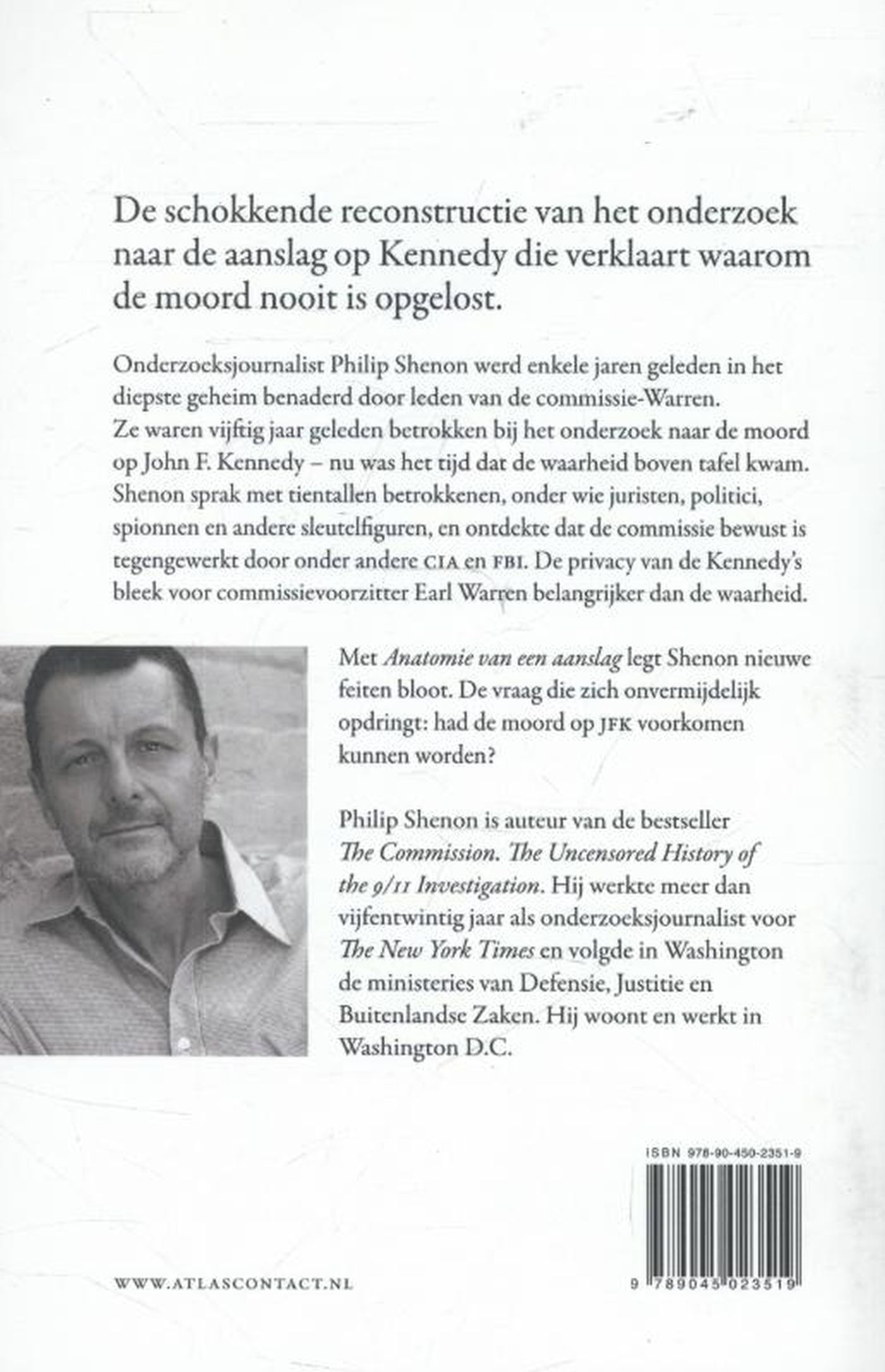Achterkant van Anatomie van een aanslag