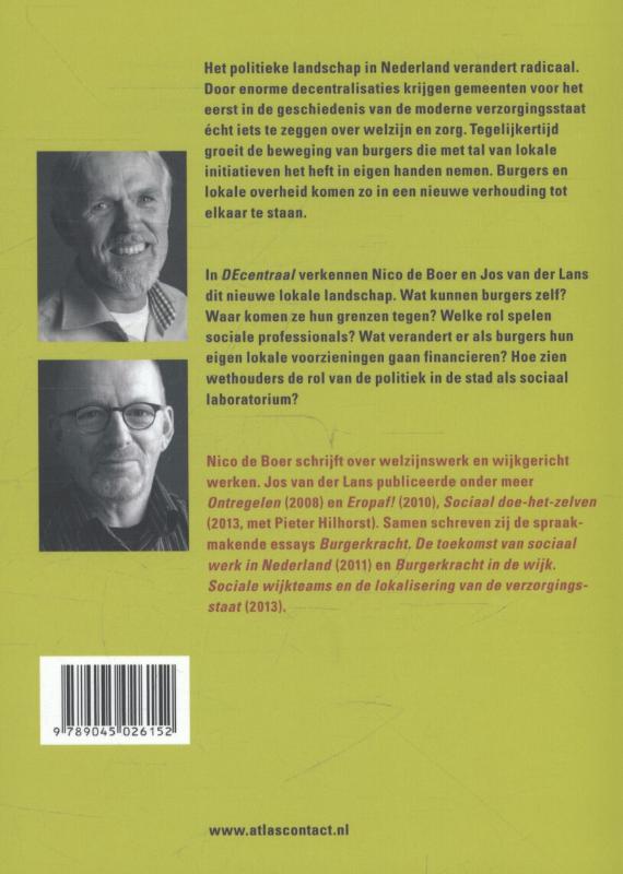 Achterkant van DEcentraal