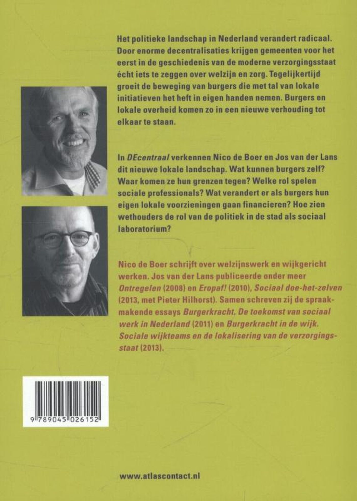 Achterkant van Decentraal