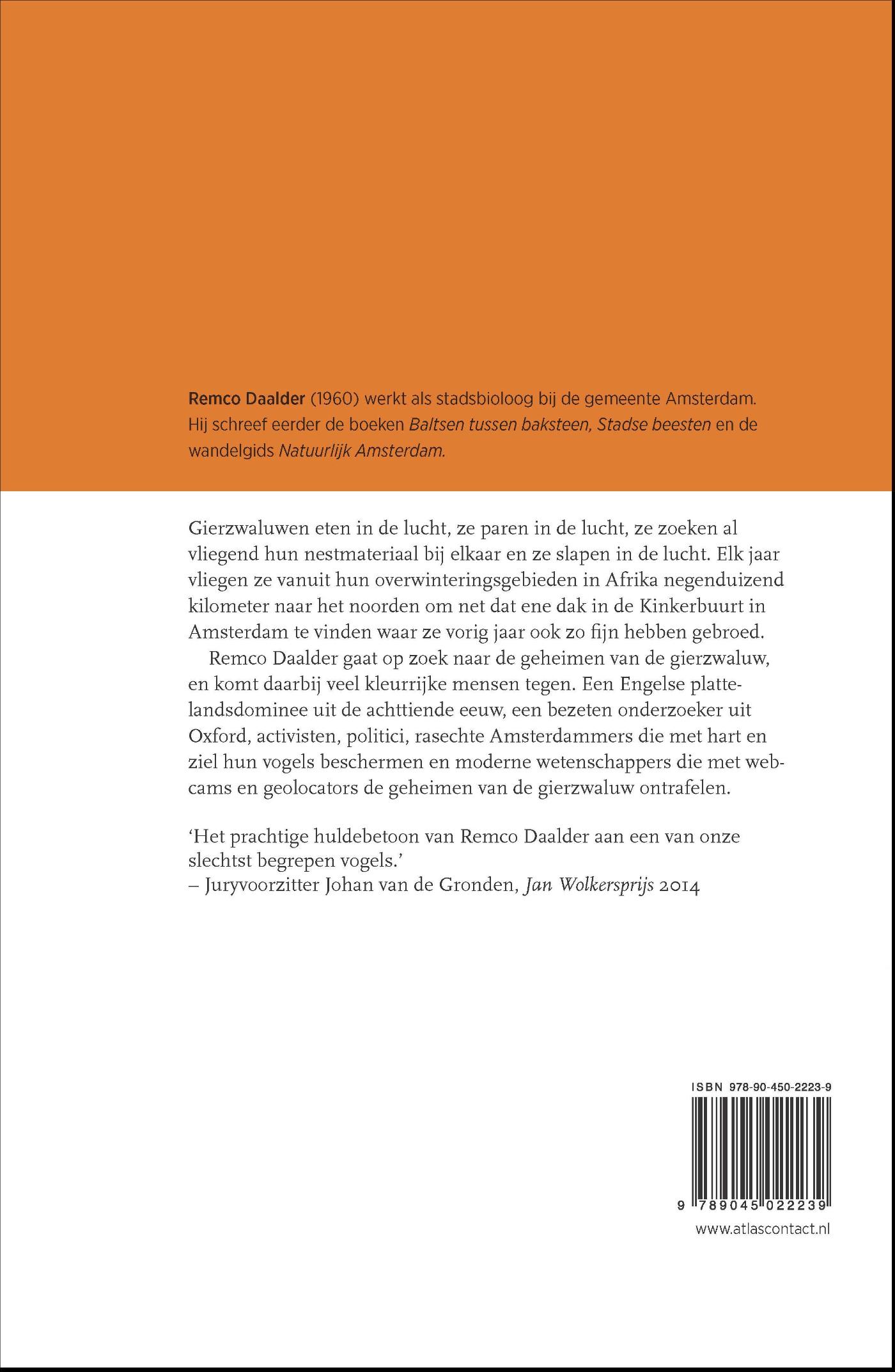 Achterkant van De gierzwaluw