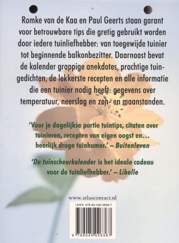 Achterkant van 2015