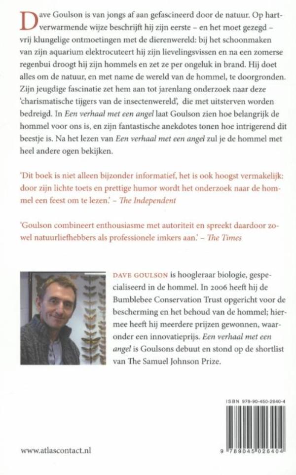 Achterkant van Een verhaal met een angel