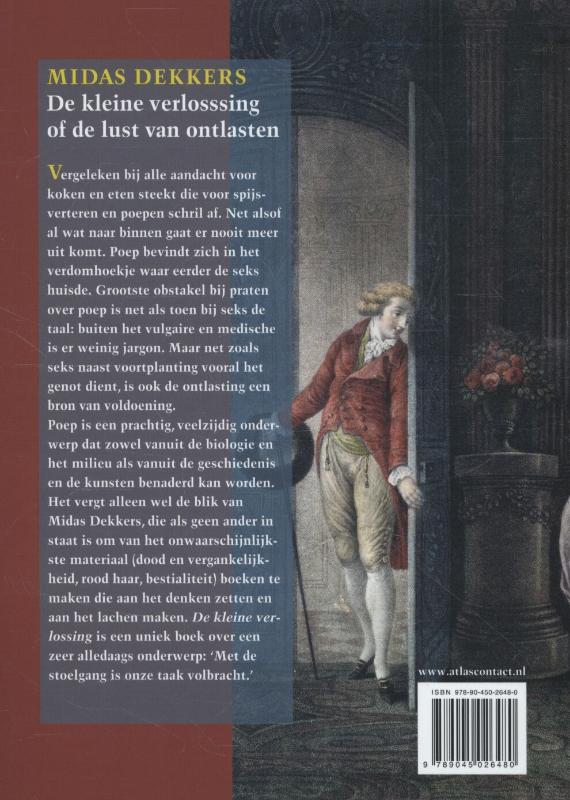 Achterkant van De kleine verlossing of de lust van ontlasten