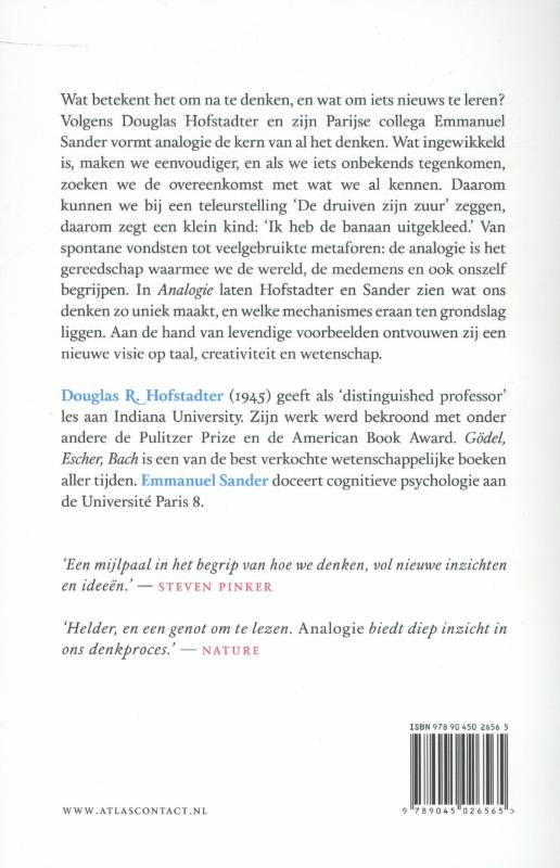 Achterkant van Analogie