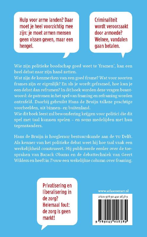 Achterkant van Framing