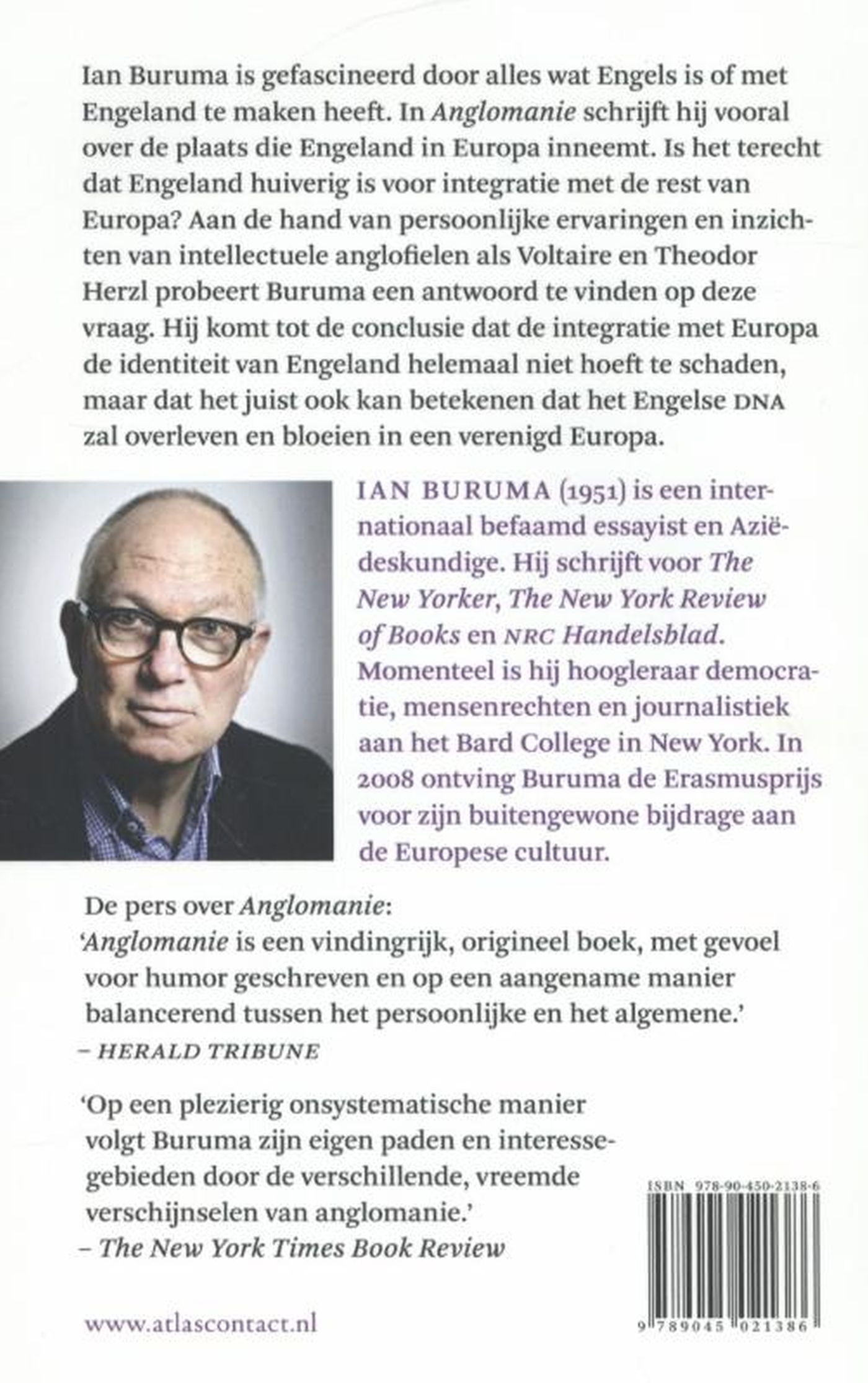 Achterkant van Anglomanie