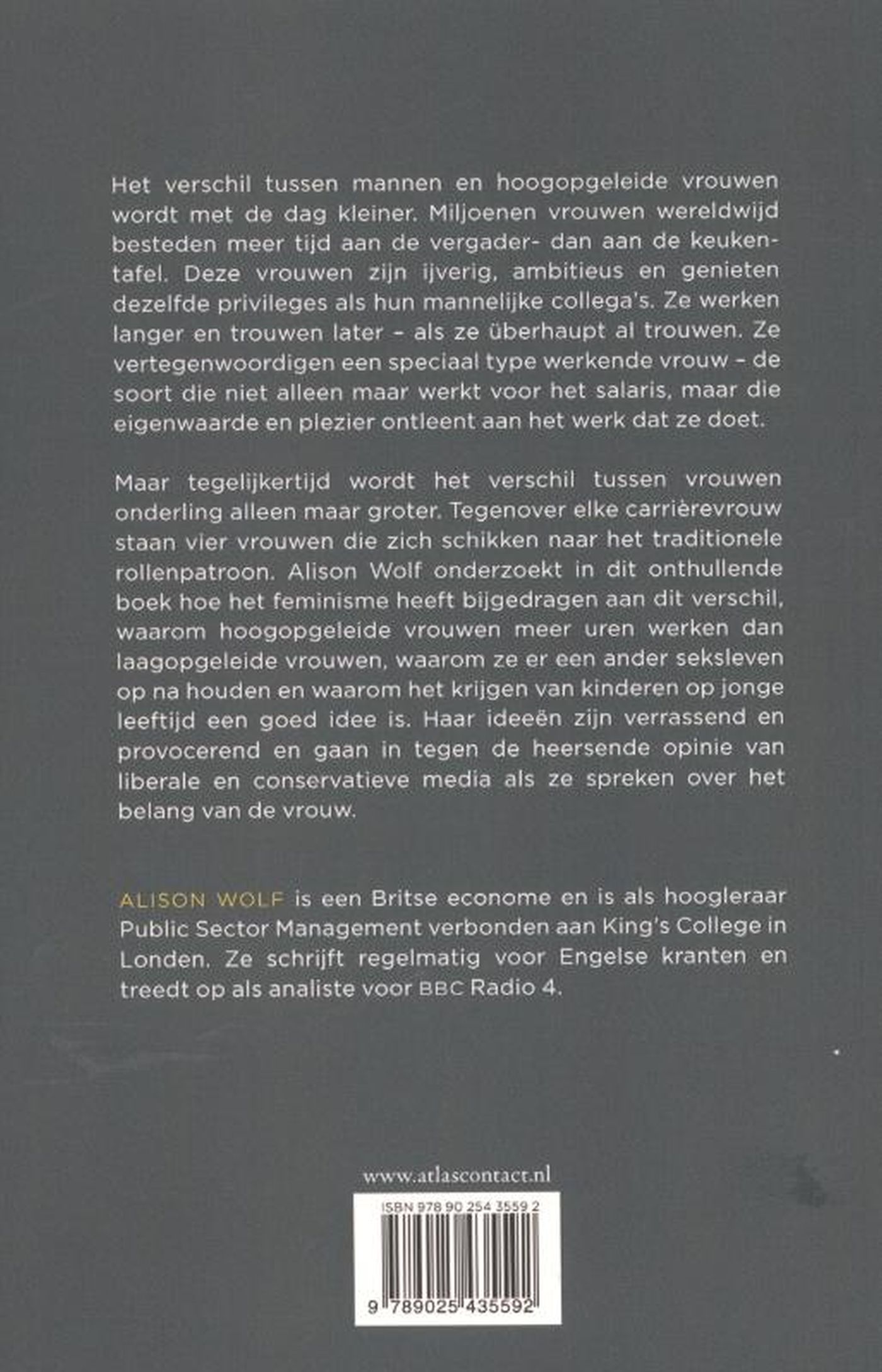 Achterkant van De XX factor