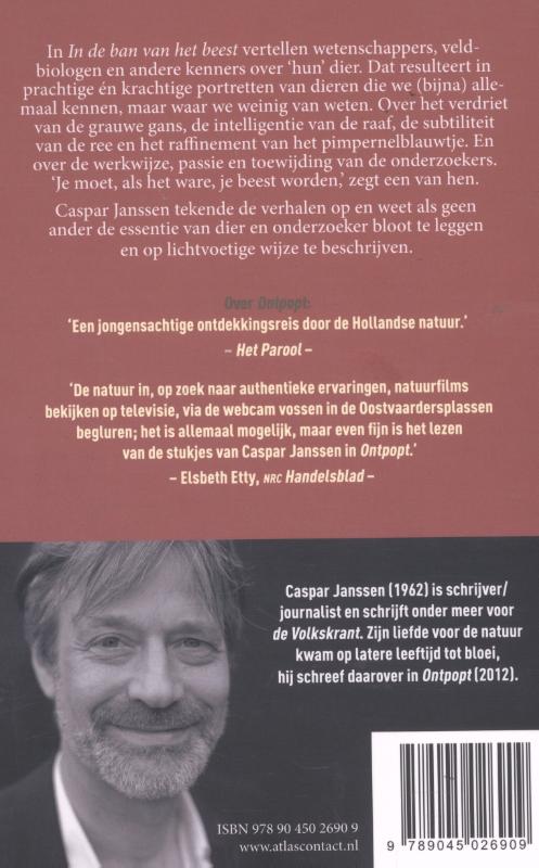 Achterkant van In de ban van het beest