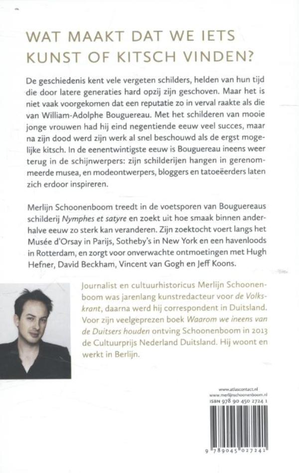 Achterkant van De nimf en de bunny