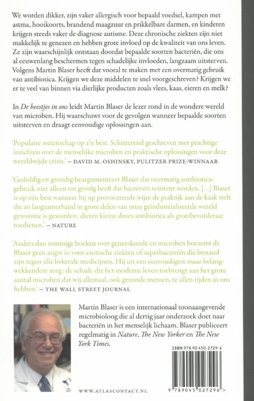 Achterkant van De beestjes in ons