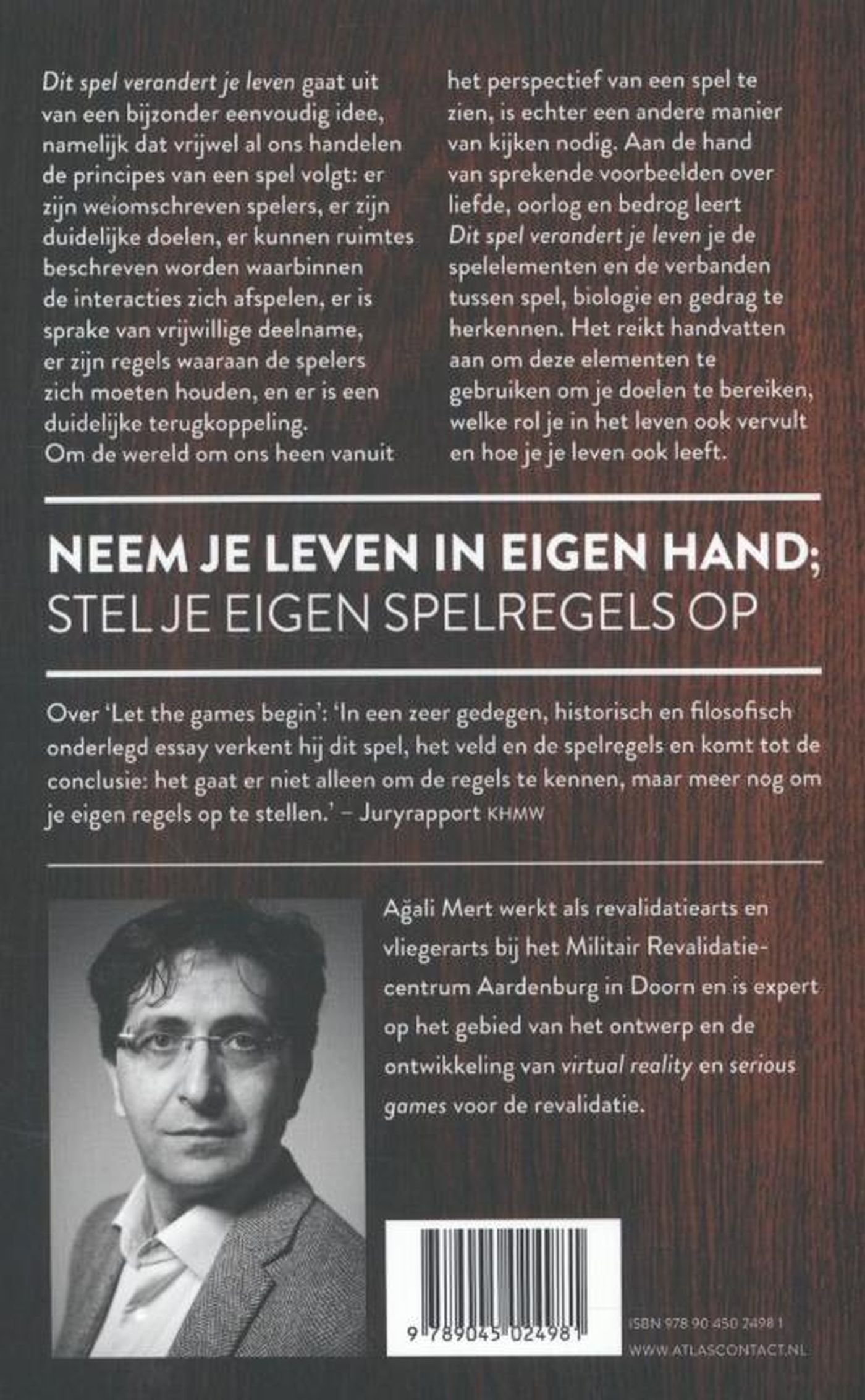 Achterkant van Dit spel verandert je leven