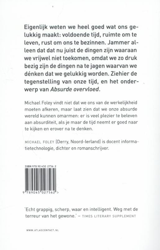 Achterkant van Absurde overvloed