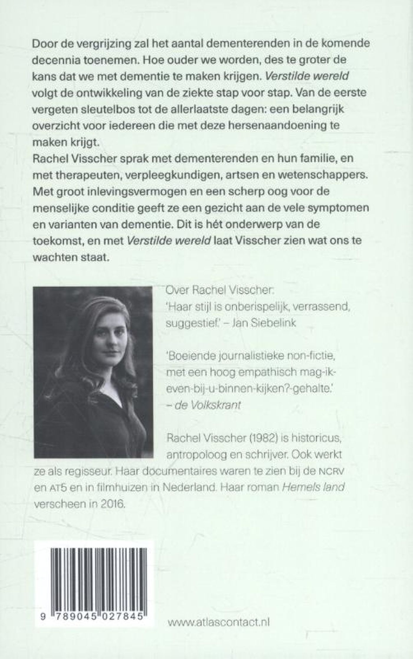 Achterkant van Verstilde wereld