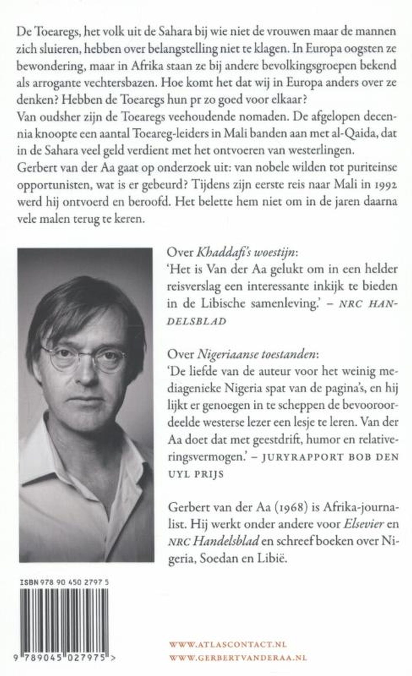 Achterkant van Terug naar Timboektoe