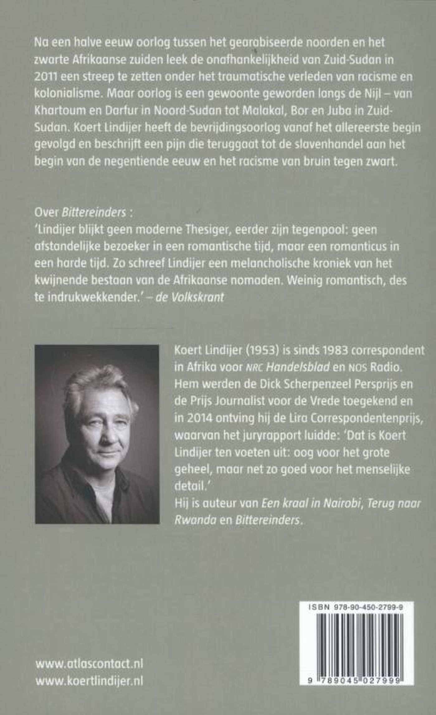Achterkant van De vloek van de Nijl