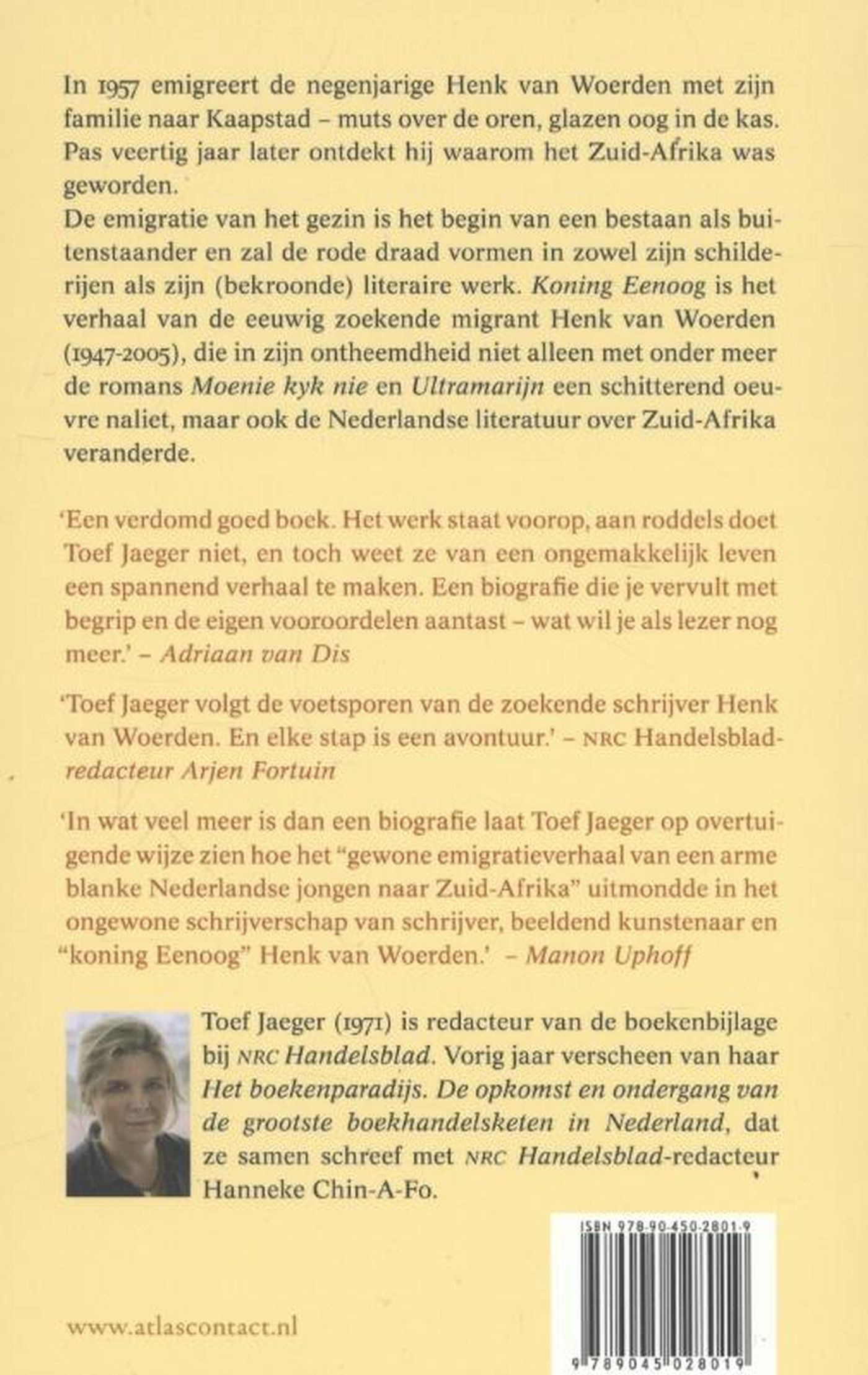Achterkant van Koning eenoog
